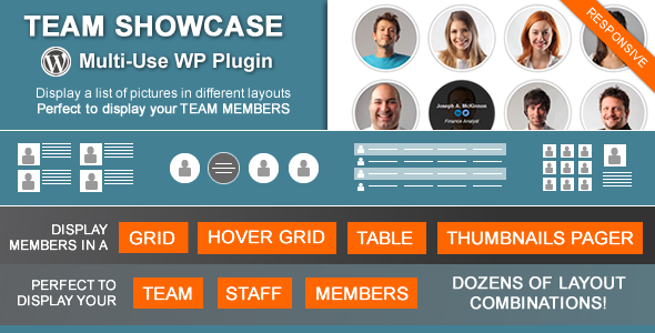 Team Showcase v25.05.14 - Codecanyon WordPress Plugin